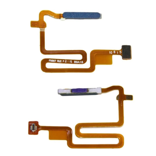 Шлейф для OPPO A16 сканер отпечатка пальцев Черный