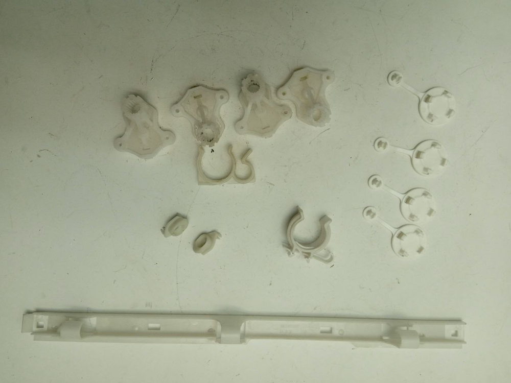 F2J3WS2W кт6 Пластиковый крепеж, защёлки и заглушки для стиральной машины LG б/у