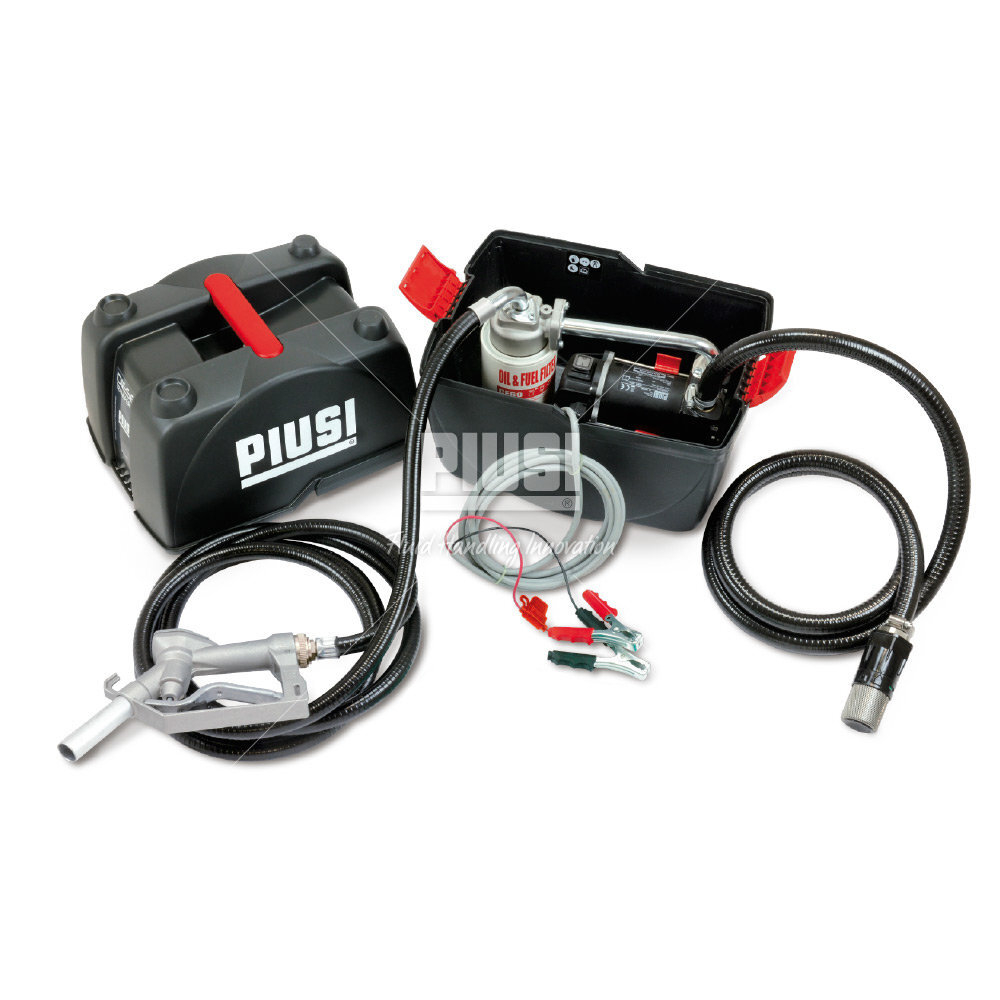 Мобильный комплект Piusibox PRO 12V для перекачки топлива с фильтром PIUSI (Италия)