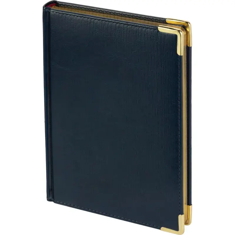 Ежедневник недатированный А5+, 145х205,Sidney Nebraska,син,з.уг 3-128/14