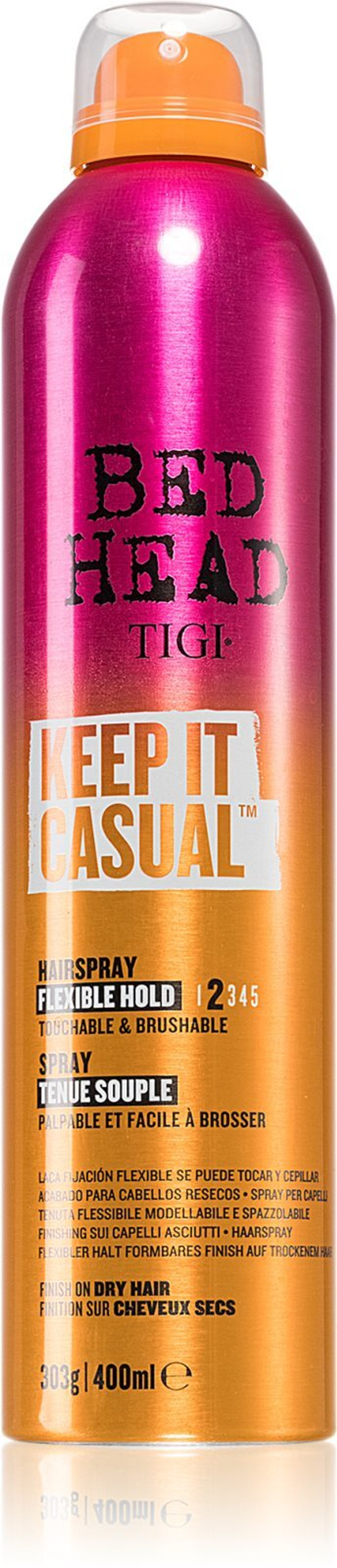 TIGI Bed Head Keep it casual - легкий лак для волос /   400  ml  / GTIN 615908431858