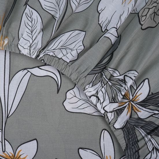 Простыня на резинке  Арина,  200x200х30 см. , бязь  DOMTEKC