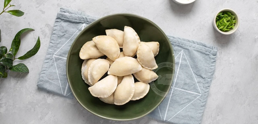 Пельмени из трески