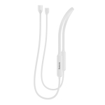 Держатель для Apple AirPods 1/2 Baseus Sports Collared Silicone HangingSleeve - White