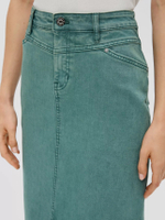 Джинсовая юбка-миди s.Oliver