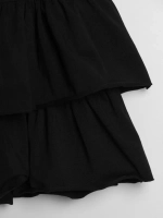 Летний костюм для девочки, лонгслив и юбка