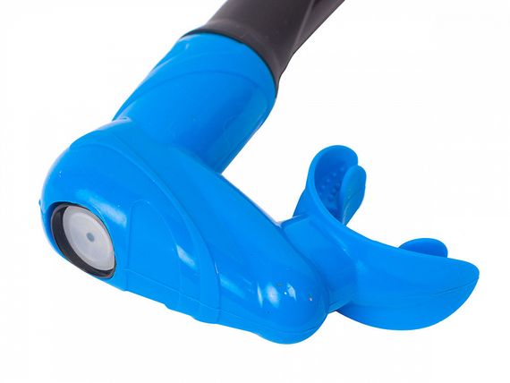 Трубка Sargan Агидель Сухая 2 Клапана черная/синий морской