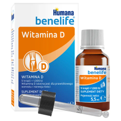 HUMANA Benelife Капли с витамином D, 5,5 мл