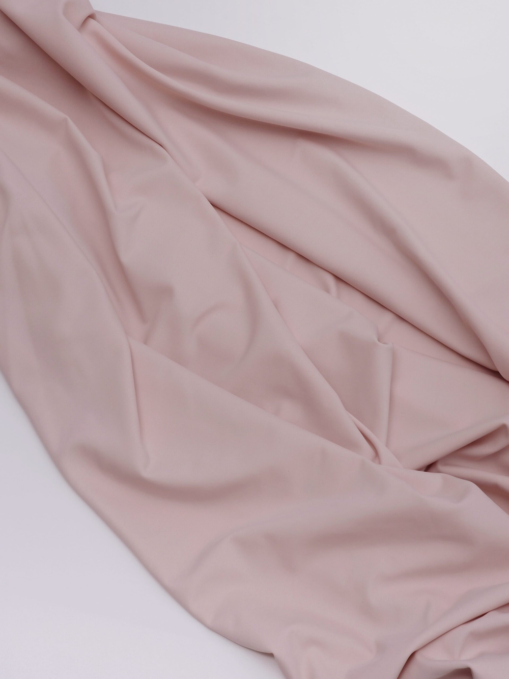 Микрофибра бельевая матовая эластичная цвет пудровый метражом