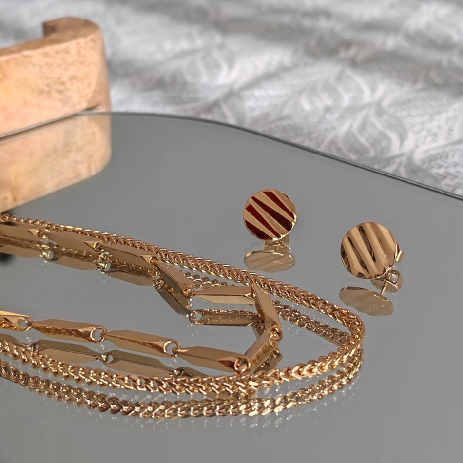 Колье Coeur de Lion Gold 0801/10-1600