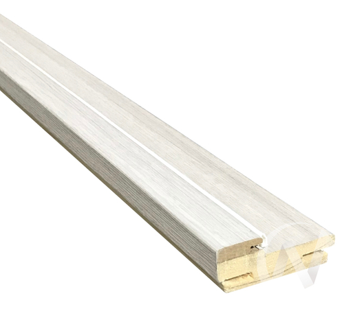 Дверная коробка ДК 03 Сандал белый новый  ЭКШ 69*28 (сосна) телескоп