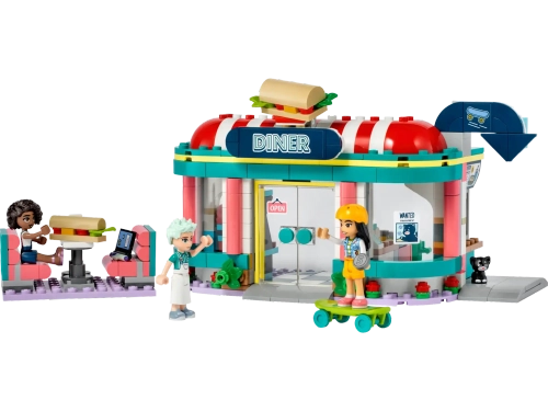 Конструктор LEGO Friends 41728 Закусочная в центре Хартлейк