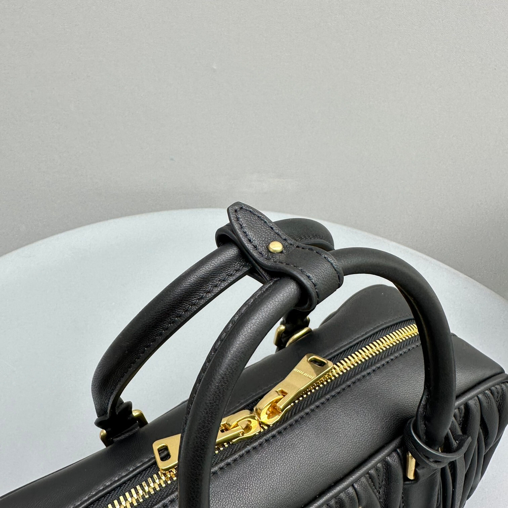 Miu Miu Arcadie Matelasse Nappa Leather Bag 27 cm