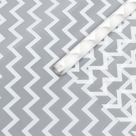 Пленка прозрачная "Шеврон" (10м)