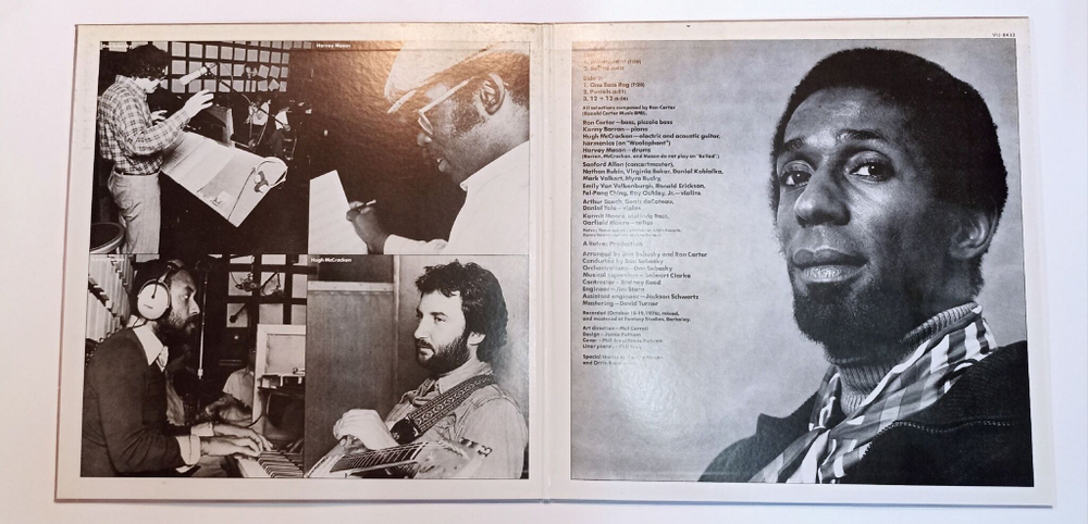 Винтажная виниловая пластинка LP Ron Carter Pastels (Japan 1977)