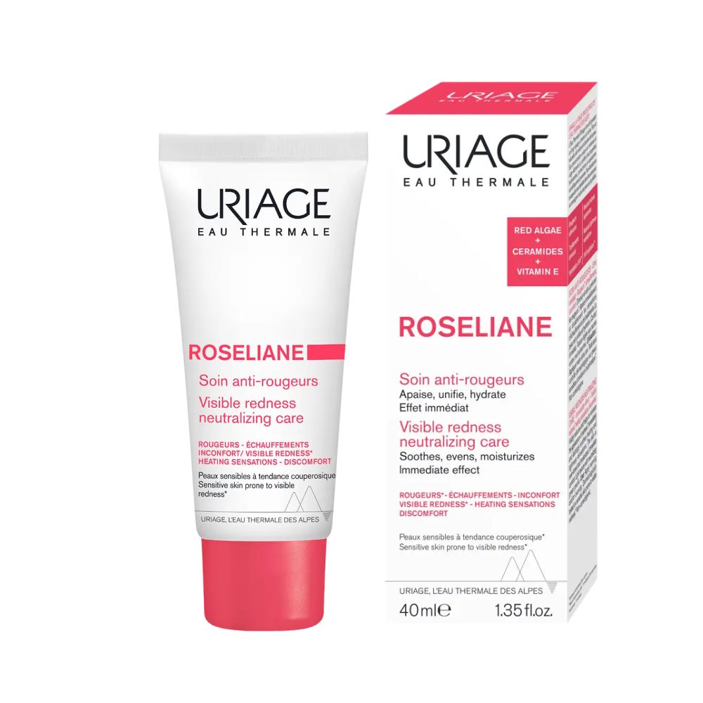 Uriage Roseliane Visible Redness-Neutralizing Care Крем против покраснений, 40 мл