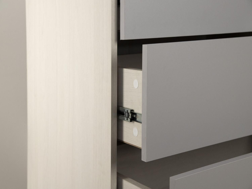 Комод 57.04 Аданте ясень анкор светлый / серый