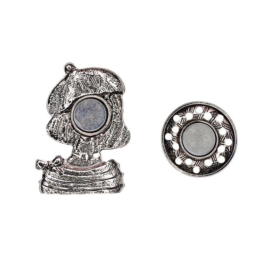 Брошь Shadore Девочка в берете XZ1479.7 R/S