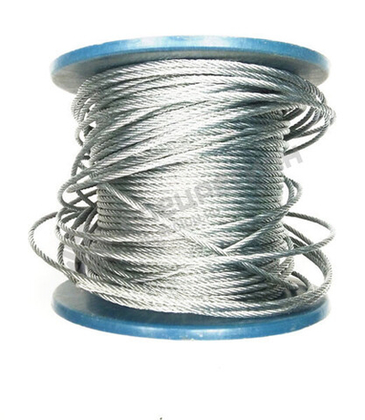 Трос стальной круглопрядный 4мм DIN 3055