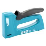 Степлер мебельный, пластиковый корпус,регулировка удара, тип скобы 13, 53, 300, 6-16мм// Gross 41003