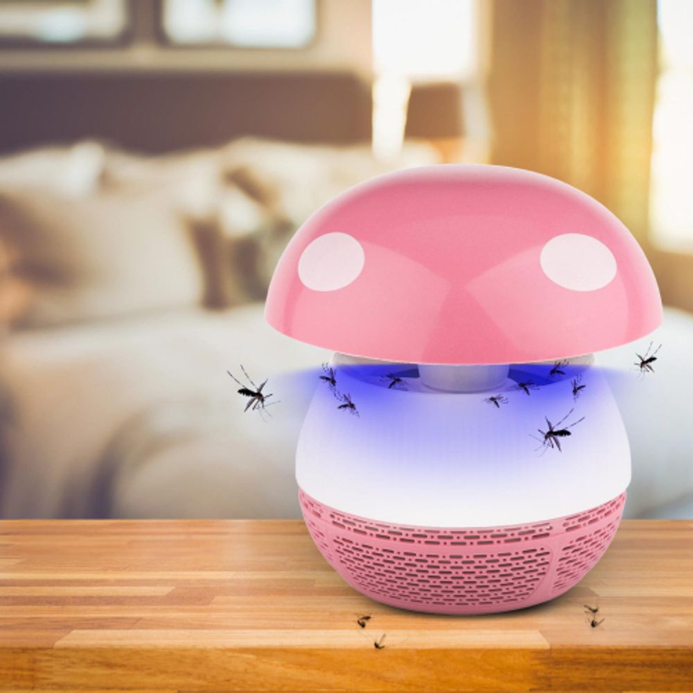 ERAMF-03 ЭРА противомоскитная ультрафиолетовая лампа (розовый)