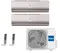 Мульти сплит-система на 2 комнаты 25+35 м2 Haier AS09NS6ERA-G+AS12NS6ERA-G/2U40S2SM1FA Lightera Super Match