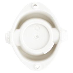 Светильник ЭРА НББ 02-60-001 для бани керамика/стекло прямой IP54 E27 max 60Вт 135х110х85 белый