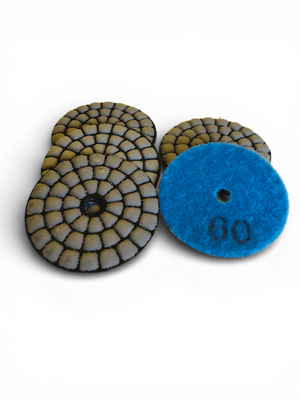 Алмазный шлифовальный круг для гравера (черепашка) для сухой и мокрой шлифовки Ø50мм P60