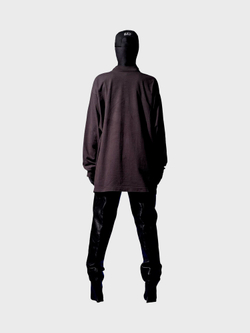 Лонгслив Yeezy Gap Engineered by Balenciaga Logo Black