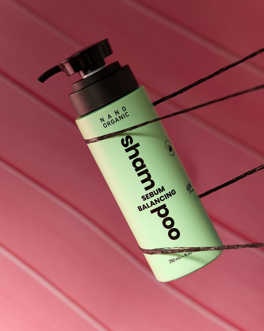 Балансирующий шампунь для жирной и склонной к себорее кожи головы "Sebum Balancing", 250 мл (Nano Organic)