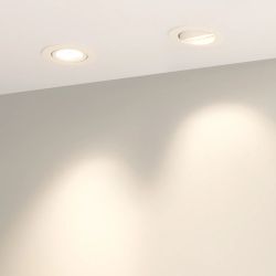 Светильник LTD-POLAR-TURN-R80-5W Warm3000 (WH, 36 deg, 230V) (Arlight, IP20 Пластик, 3 года) 032857