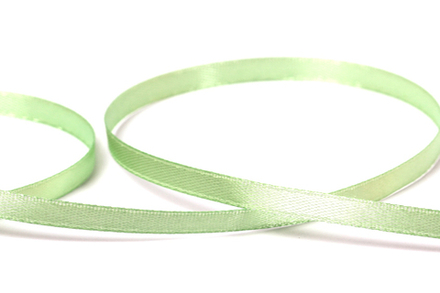 Лента атласная, 6 мм, №052 травяной