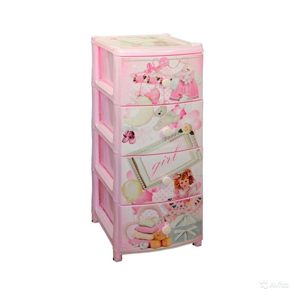 Комод 4 секц. Girl (Альтернатива)