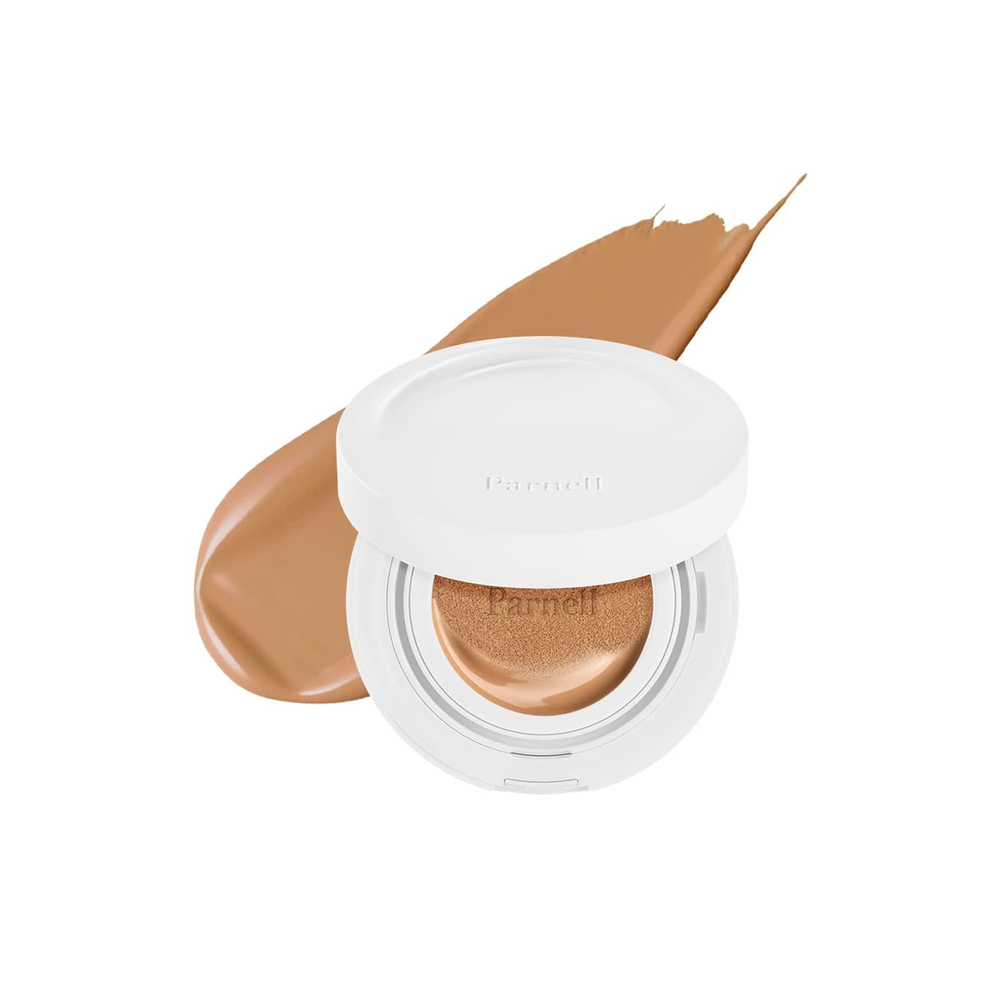 Parnell, Cicamanu Serum Cushion, теплый крем 33W, 15 г (0,52 унции)