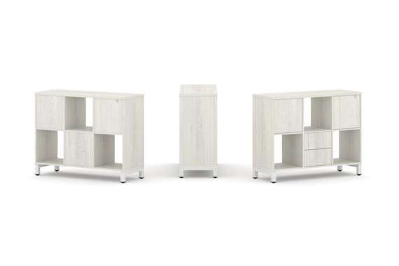 Style Project Набор стеллажа 1 сторон., 2 яр. SN.NS-231  1121*400*881