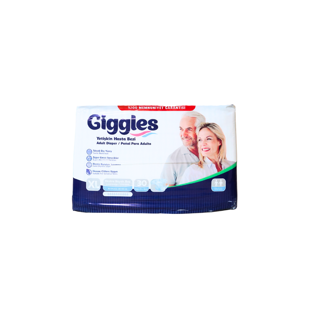 Giggles XL подгузники для взрослых 70кг 120-160см