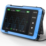осциллограф FNIRSI DSO510 Портативный цифровой осциллограф 2-в-1 + генератор сигналов, с пробником P6100, полоса пропускания 10 МГц, частота дискретизации 48 Мвыб/с