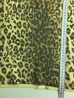 Водолазка с леопардовым принтом 46 размер