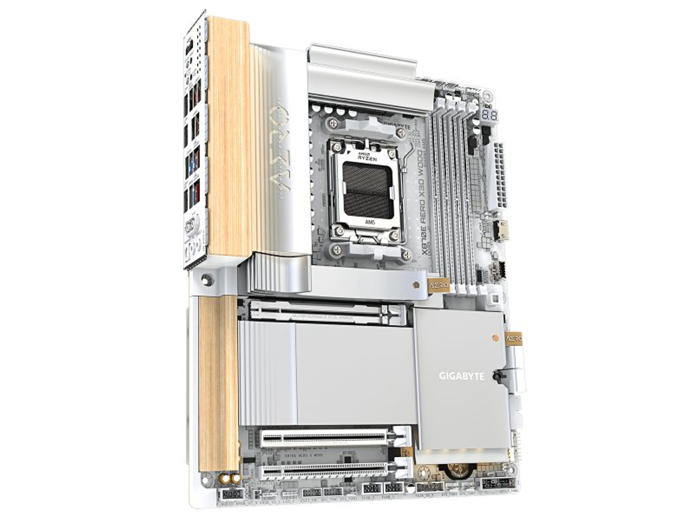 Материнская плата Gigabyte X870E Aero X3d Wood, Socket AM5, AMD X870E, ATX, RTL