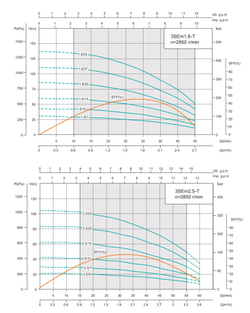Погружной скважинный насос серии 3SEm-T, Shimge