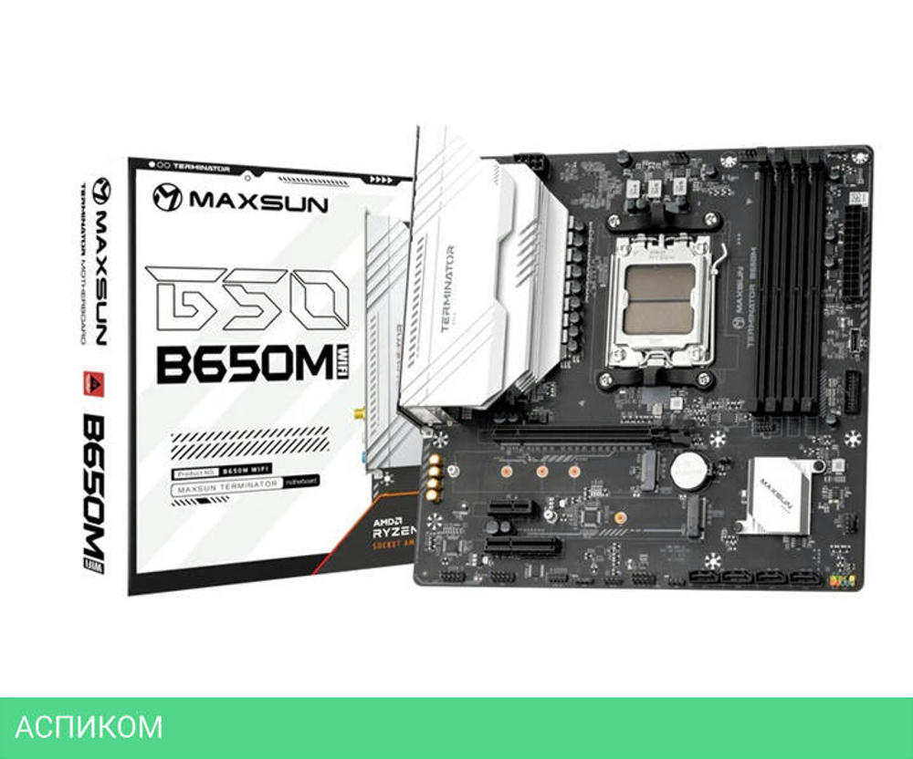 Материнская плата Maxsun MS-Terminator B650M WIFI6