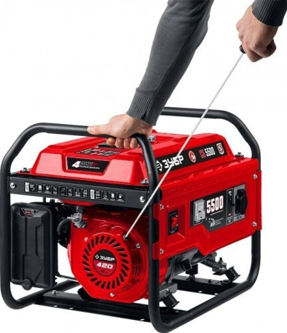 Генератор бензиновый ЗУБР СБ-5500