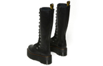 Dr.Martens Martin 1B60 Max Hdw cow leather high boots Women's carbon black