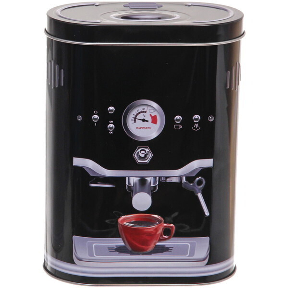 Банка для продуктов металлическая «Ретро Coffee» 2000мл