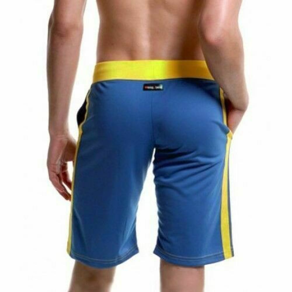 Мужские шорты спортивные синие Wang Jiang Blue Shorts 7