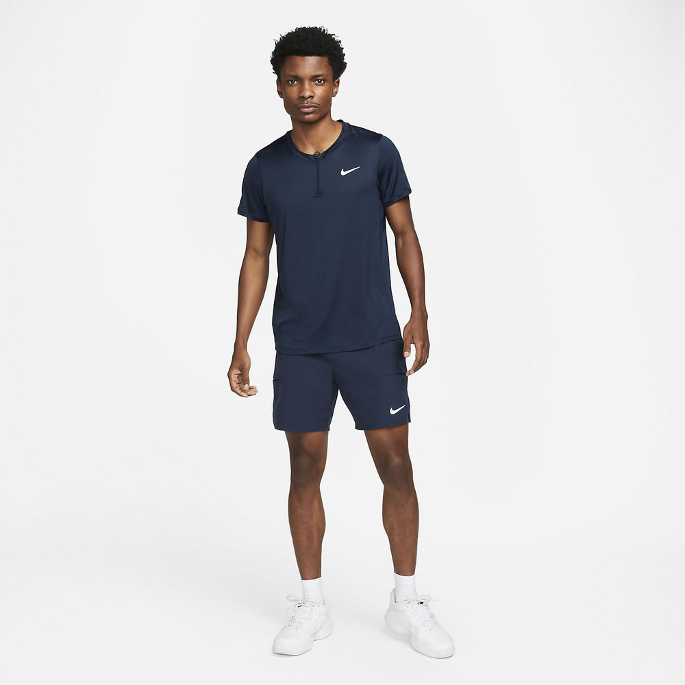 Одежда для тенниса Мужская, Поло NIKE COURT DRI FIT ADVANTAGE .