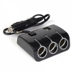 Разветвитель авто Olesson NO.1506 (2USB /3Sockets)