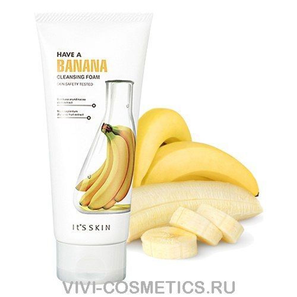 Пенка для умывания с экстрактом банана IT`S SKIN Have A Banana Cleansing Foam 150 мл