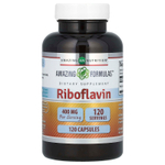 Amazing Nutrition, Рибофлавин, 400 мг, 120 капсул