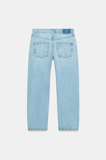 Z1975 УКОРОЧЕННЫЕ ДЖИНСЫ С СРЕДНЕЙ ЛИНИЕЙ ТАЛИИ - ZARA